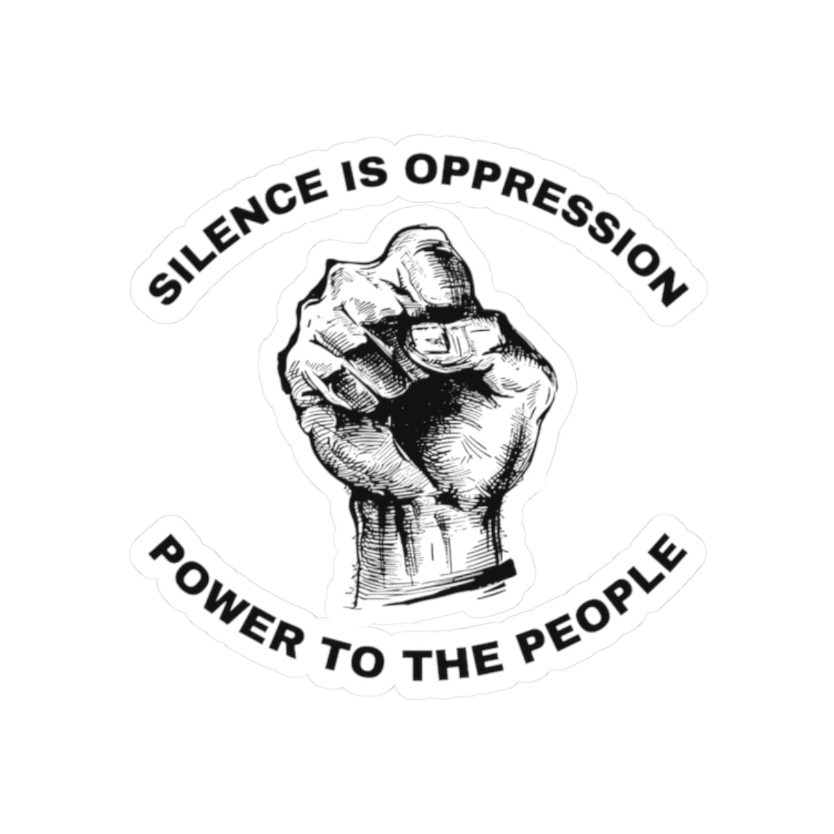 Power To The People - Stickers
