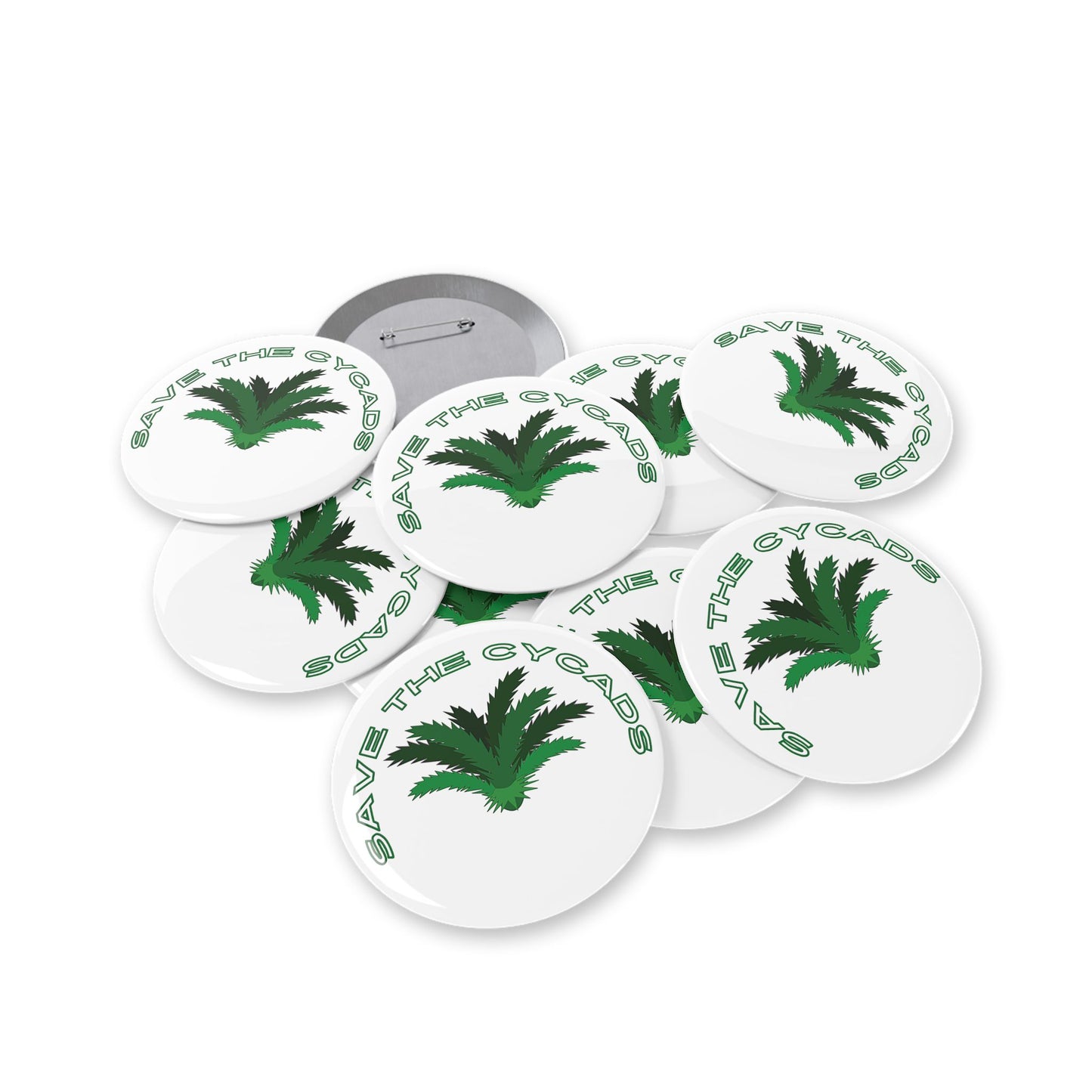 Save The Cycad 2.0 - Round Pin
