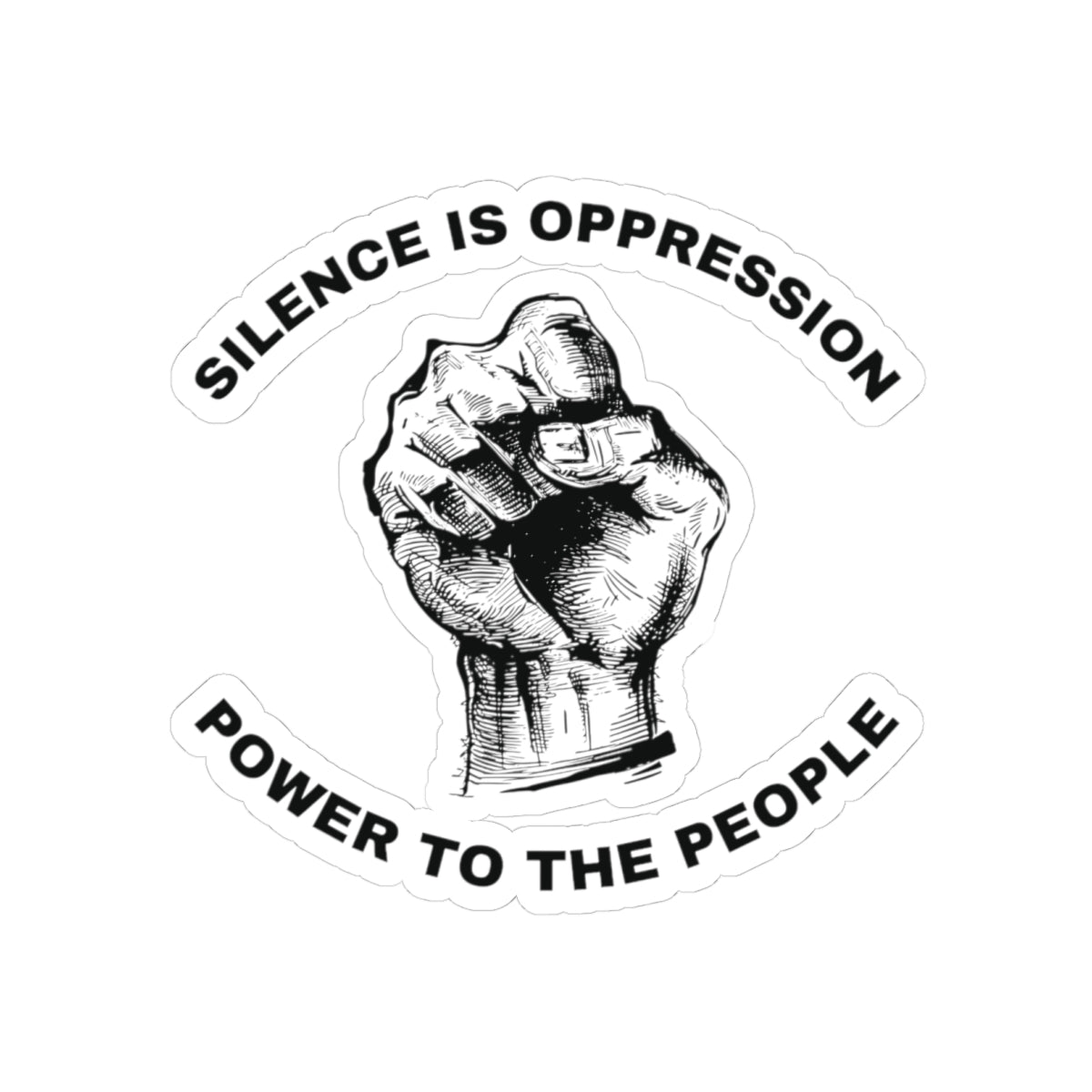 Power To The People - Stickers