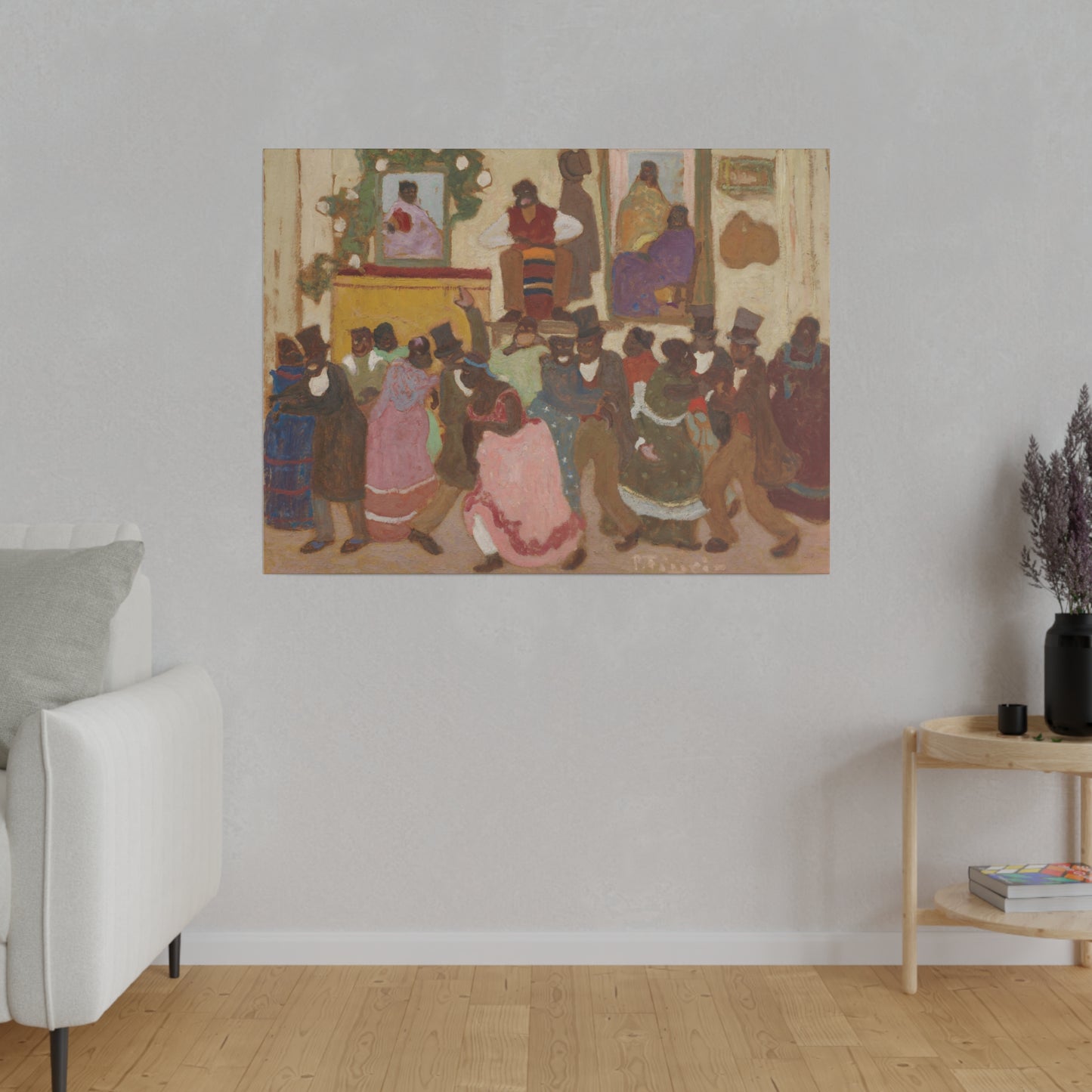 Dancing People: Candombe by Pedro Figari Matte Canvas, Stretched, 0.75"