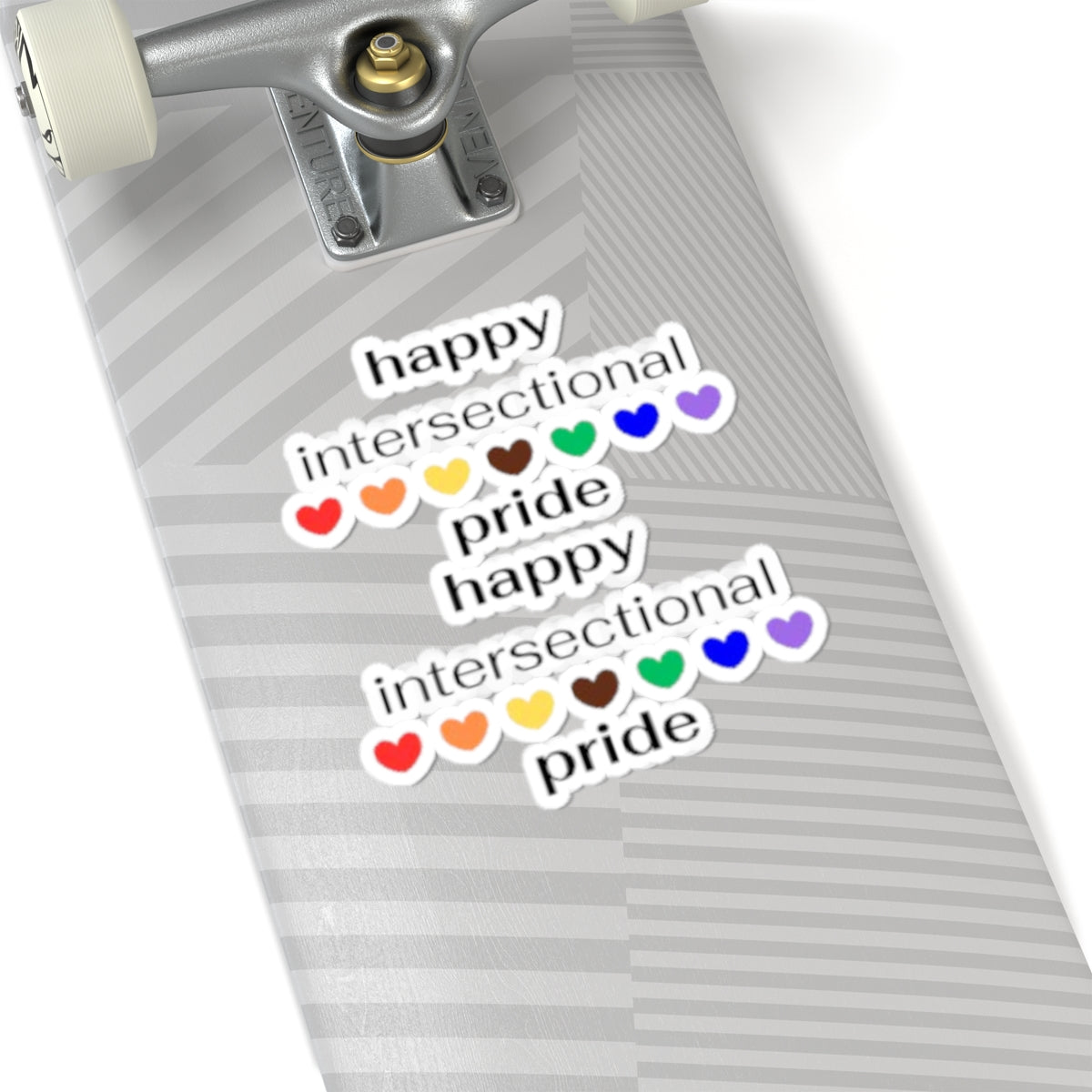 Intersectional Pride — Kiss-Cut Sticker