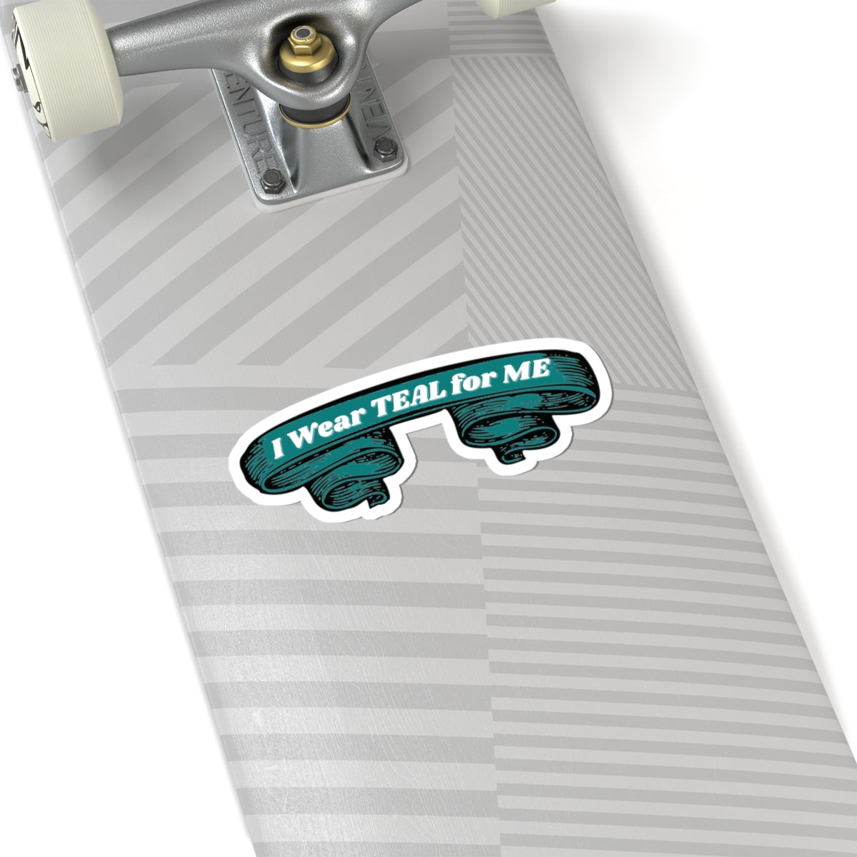 I Wear Teal For Me - Stickers