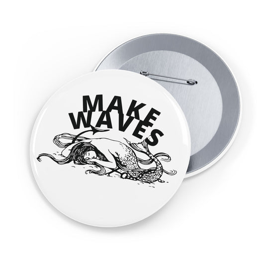 Make Waves - Round Pin