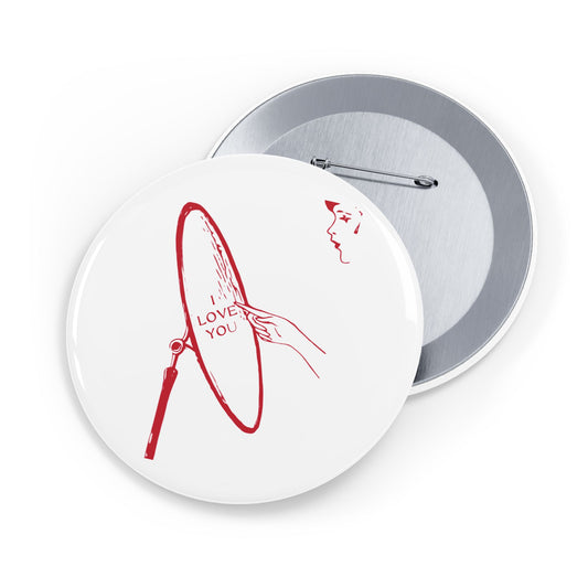 True Love - Round Pin