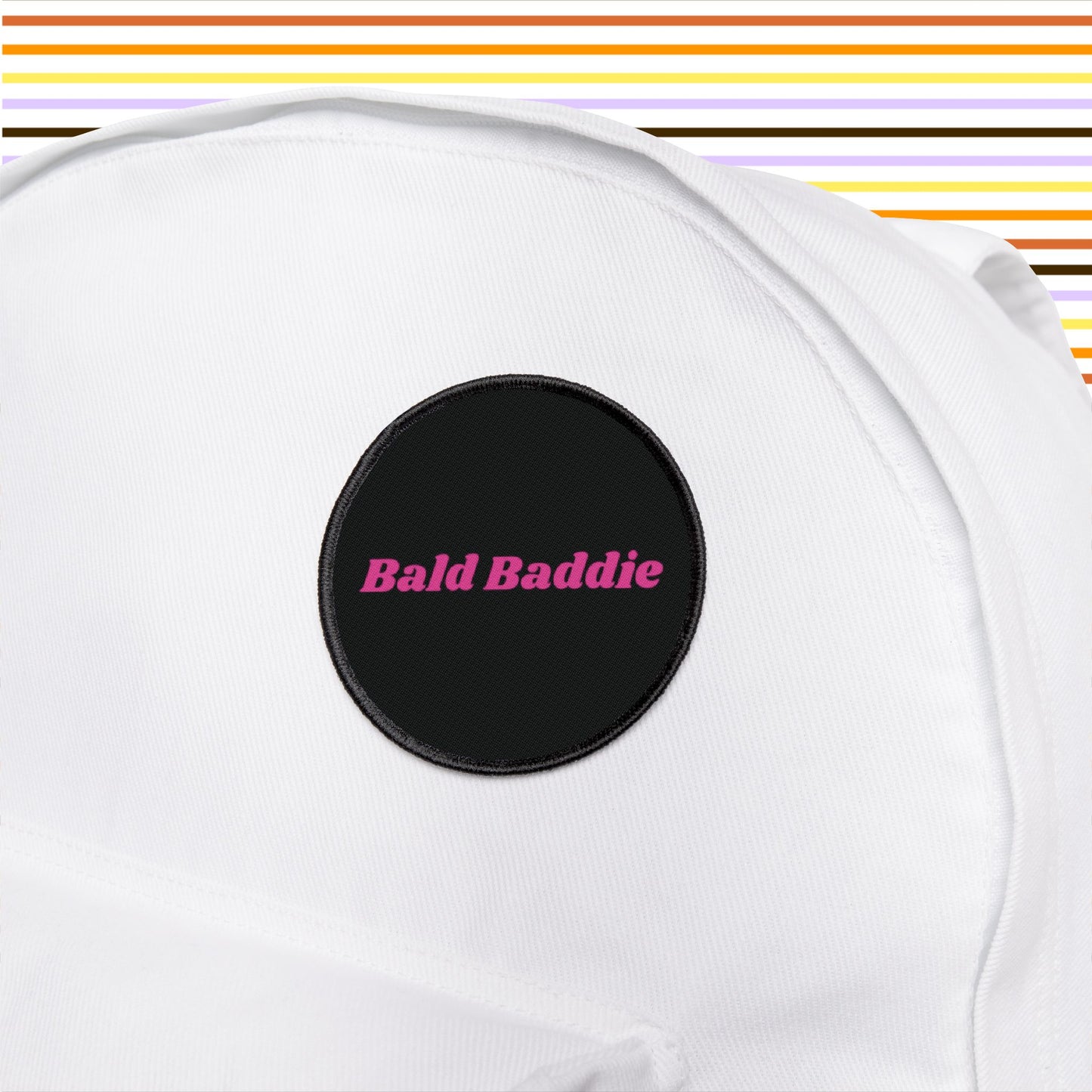 Bald Baddie - Iron-On Patch