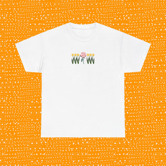 A Peony In A Tulip Garden - Tee