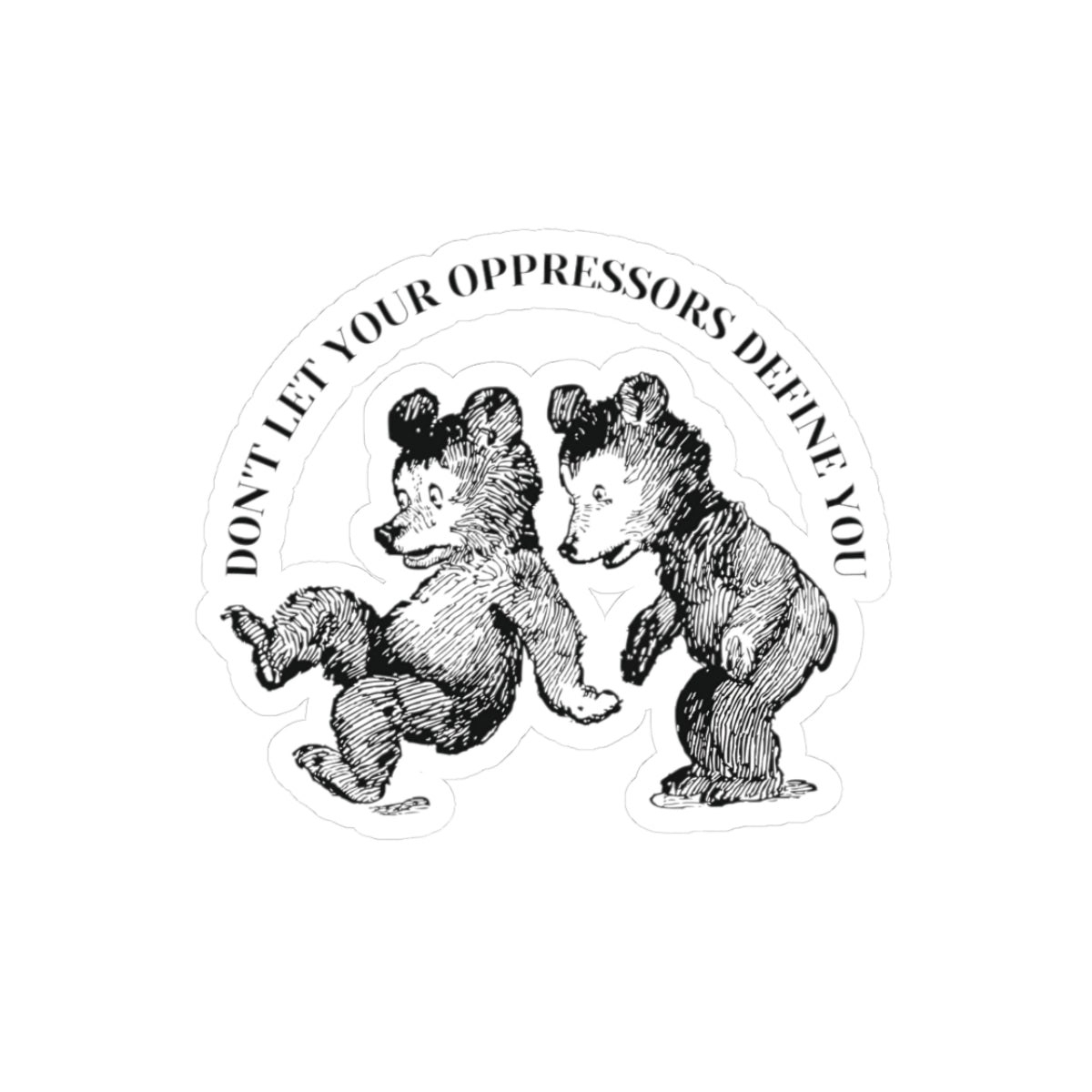 Cautious Care Bears - Stickers