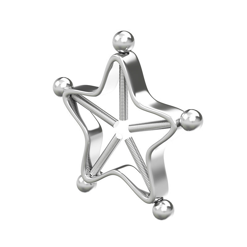 Five-pointed Star Faux Nipple Ring