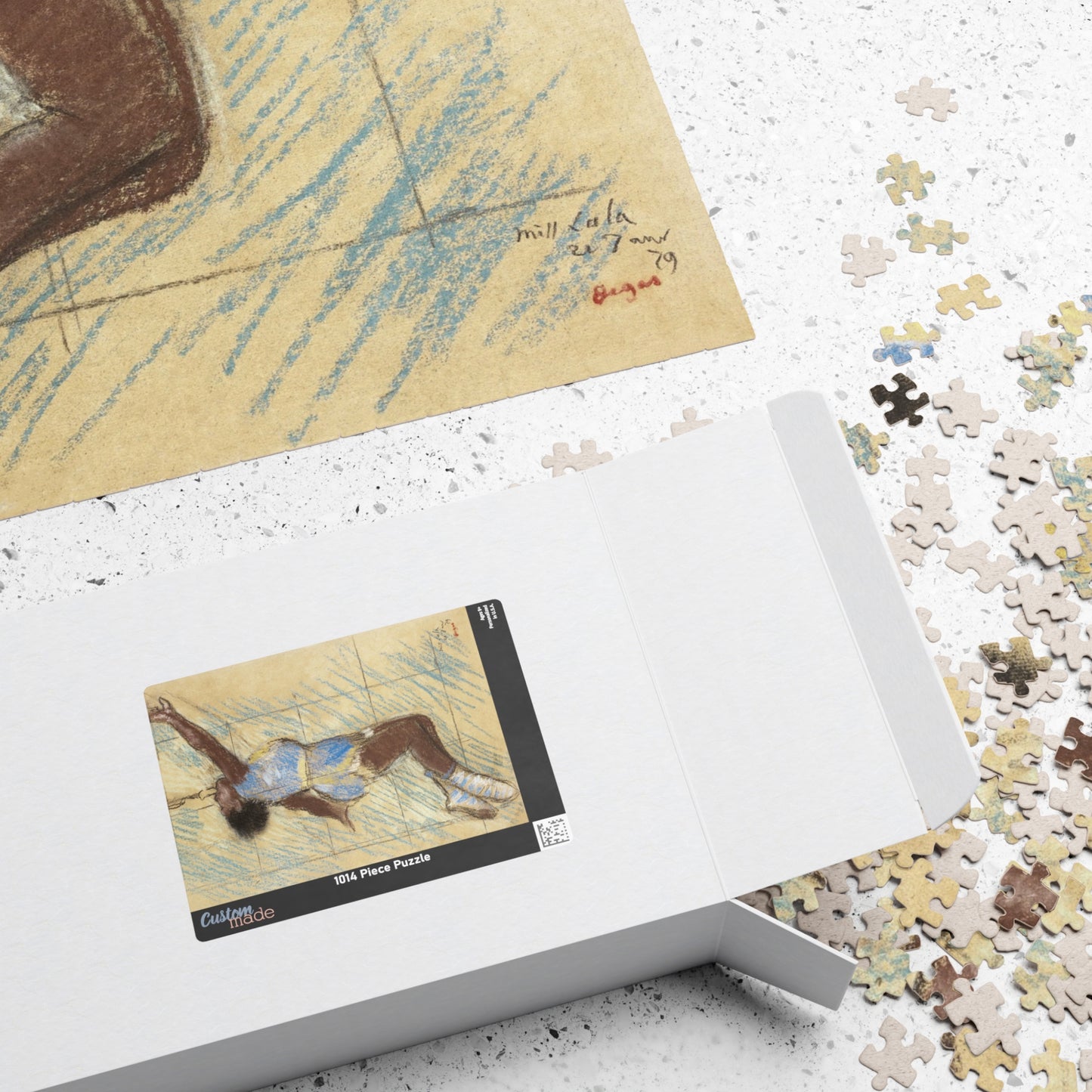 Miss Lala at the Fernando Circus (1879) - Puzzle (1014 -piece)