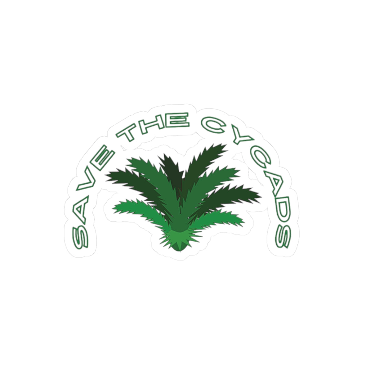 Save The Cycad 2.0 - Stickers