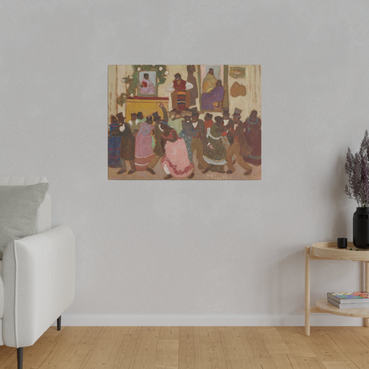 Dancing People: Candombe by Pedro Figari Matte Canvas, Stretched, 0.75"