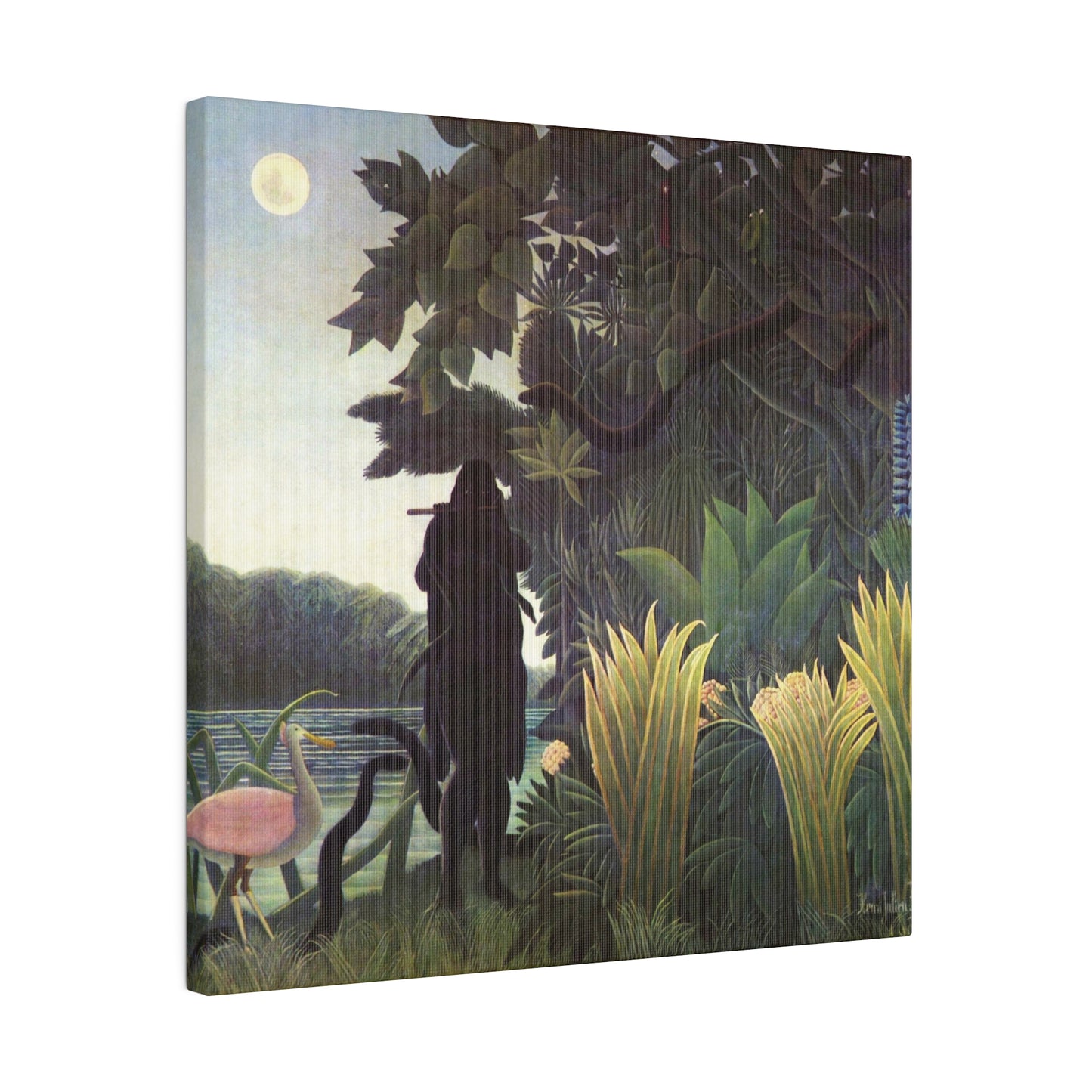 The Snake Charmer by Henri Rousseau (1907) Matte Canvas, Stretched, 0.75"