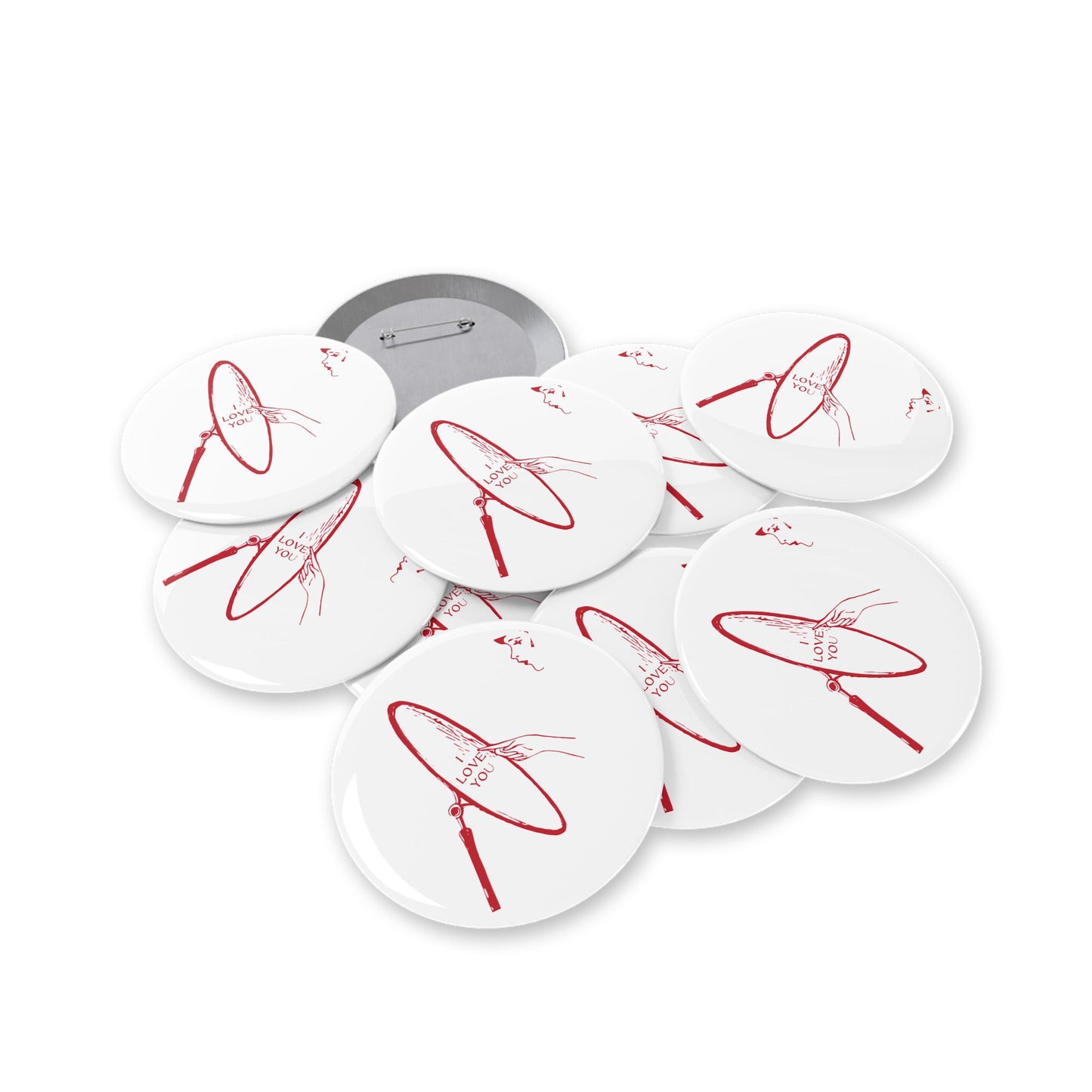 True Love - Round Pin