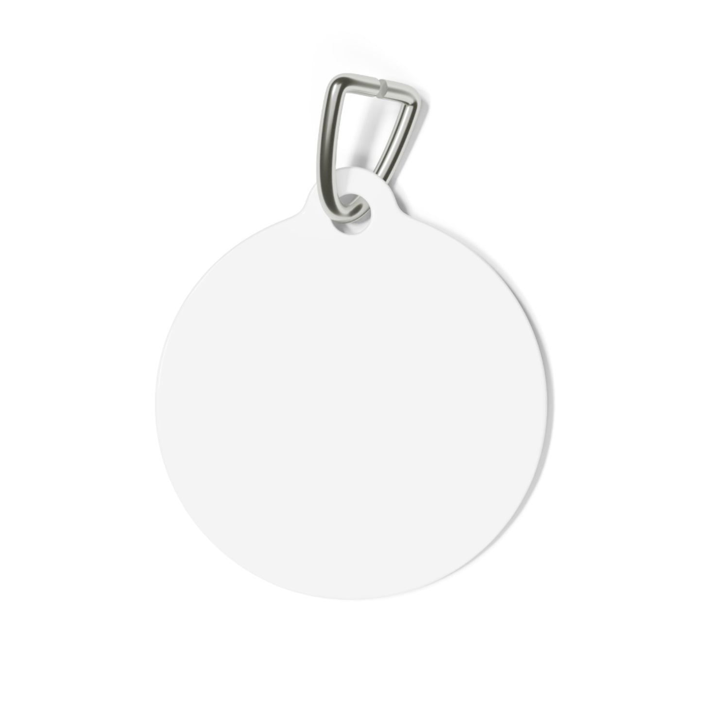 Personalizable Round Pet ID Tag
