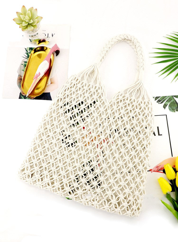 Mesh Woven Bag