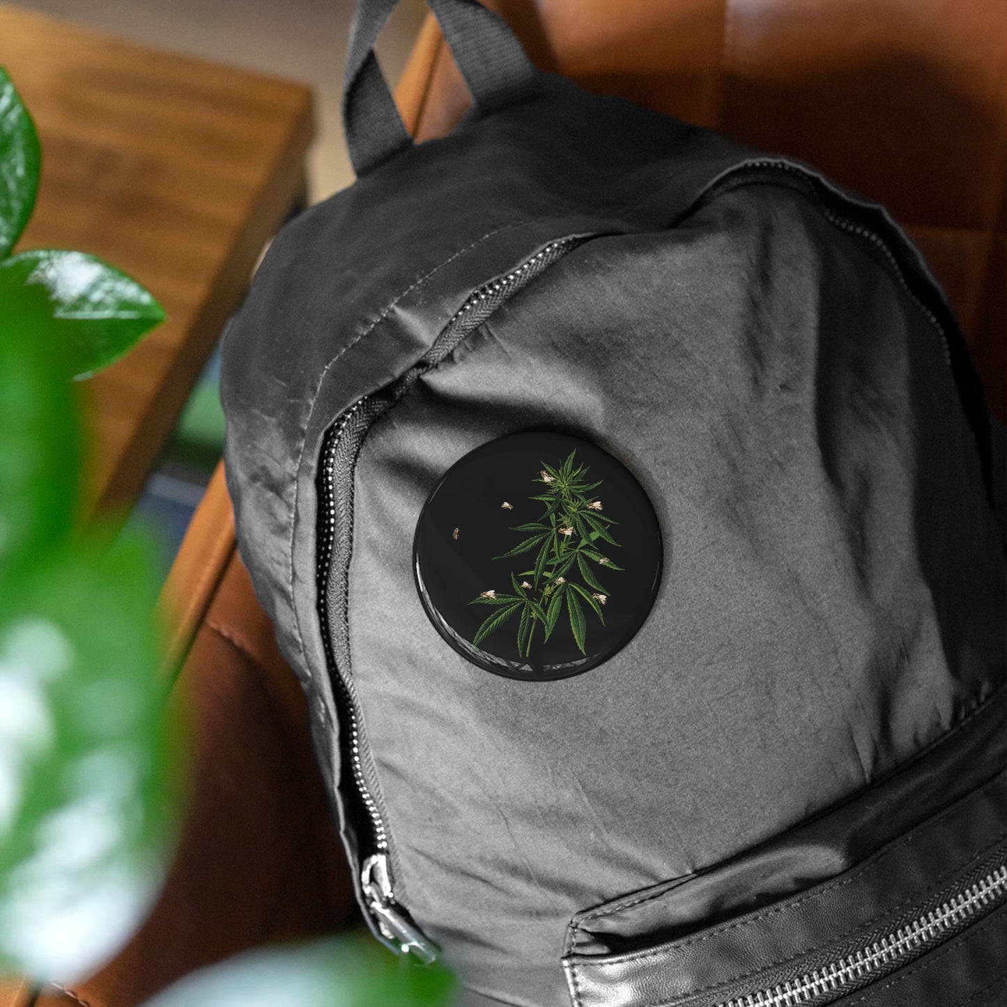 Weed Bee Best Buds - Round Pin