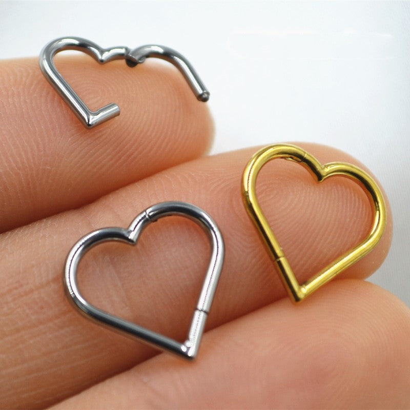 Whole Heart Shaped Segment Ring