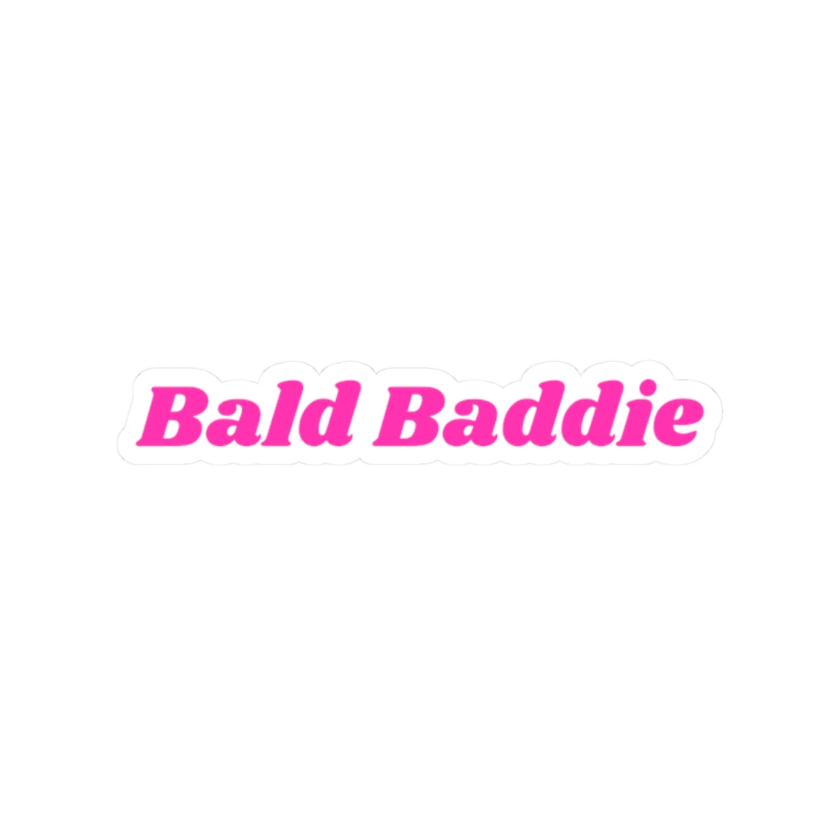 Bald Baddie - Stickers