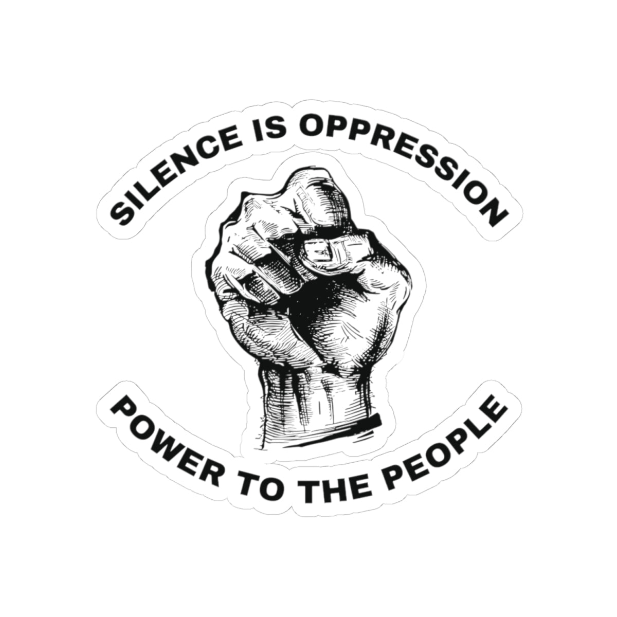 Power To The People - Stickers