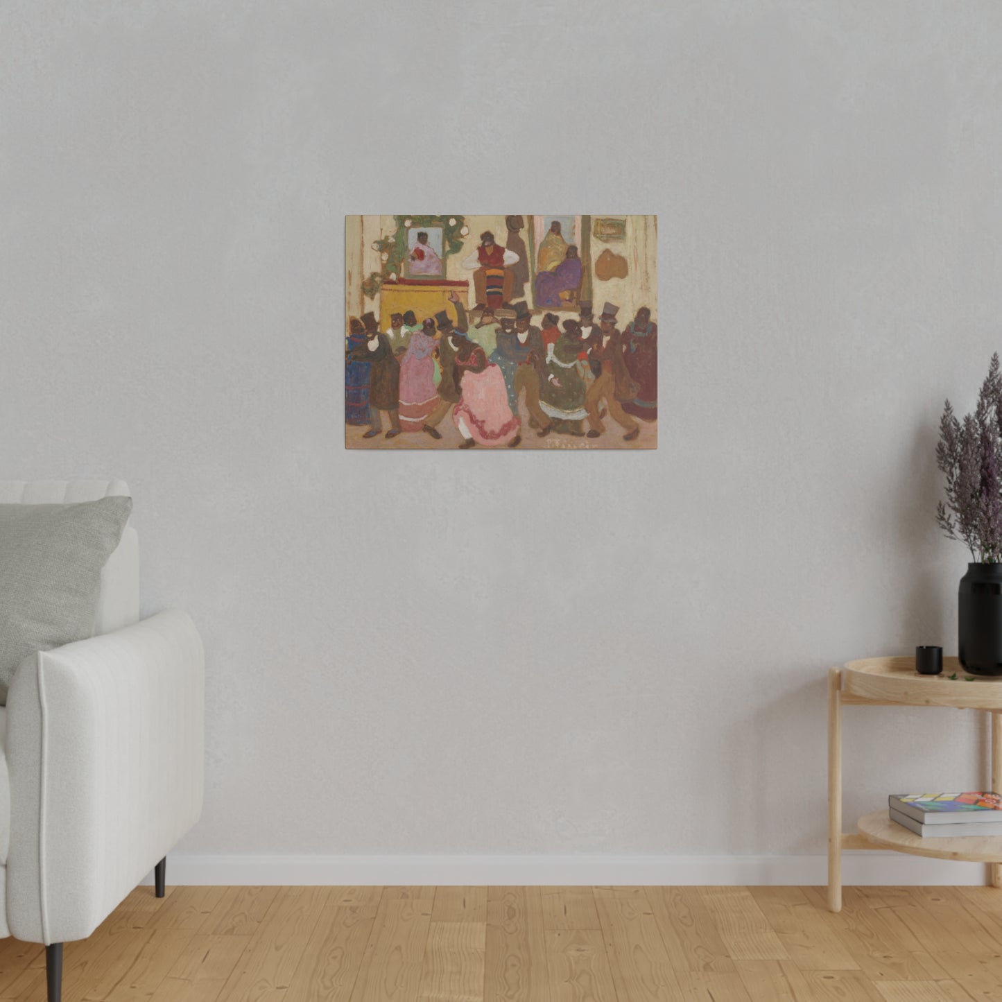 Dancing People: Candombe by Pedro Figari Matte Canvas, Stretched, 0.75"