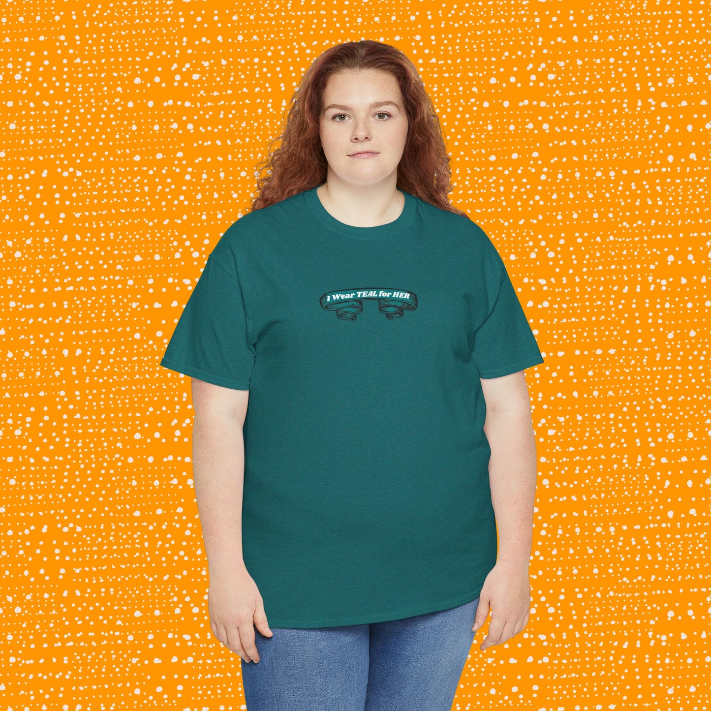 I Wear Teal For Her - Unisex Tee