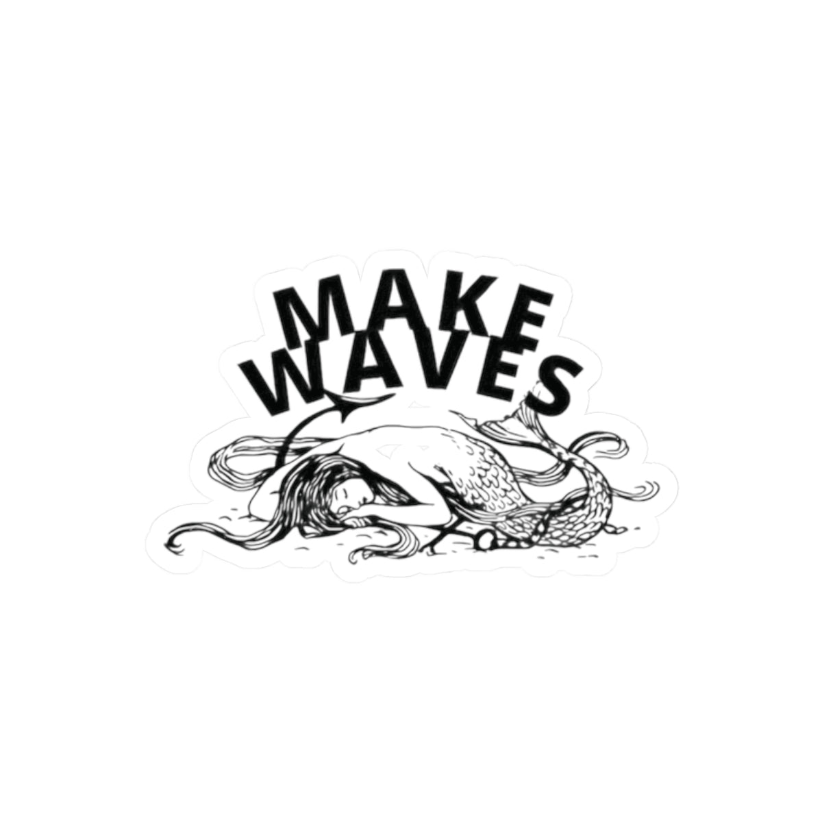 Make Waves - Stickers