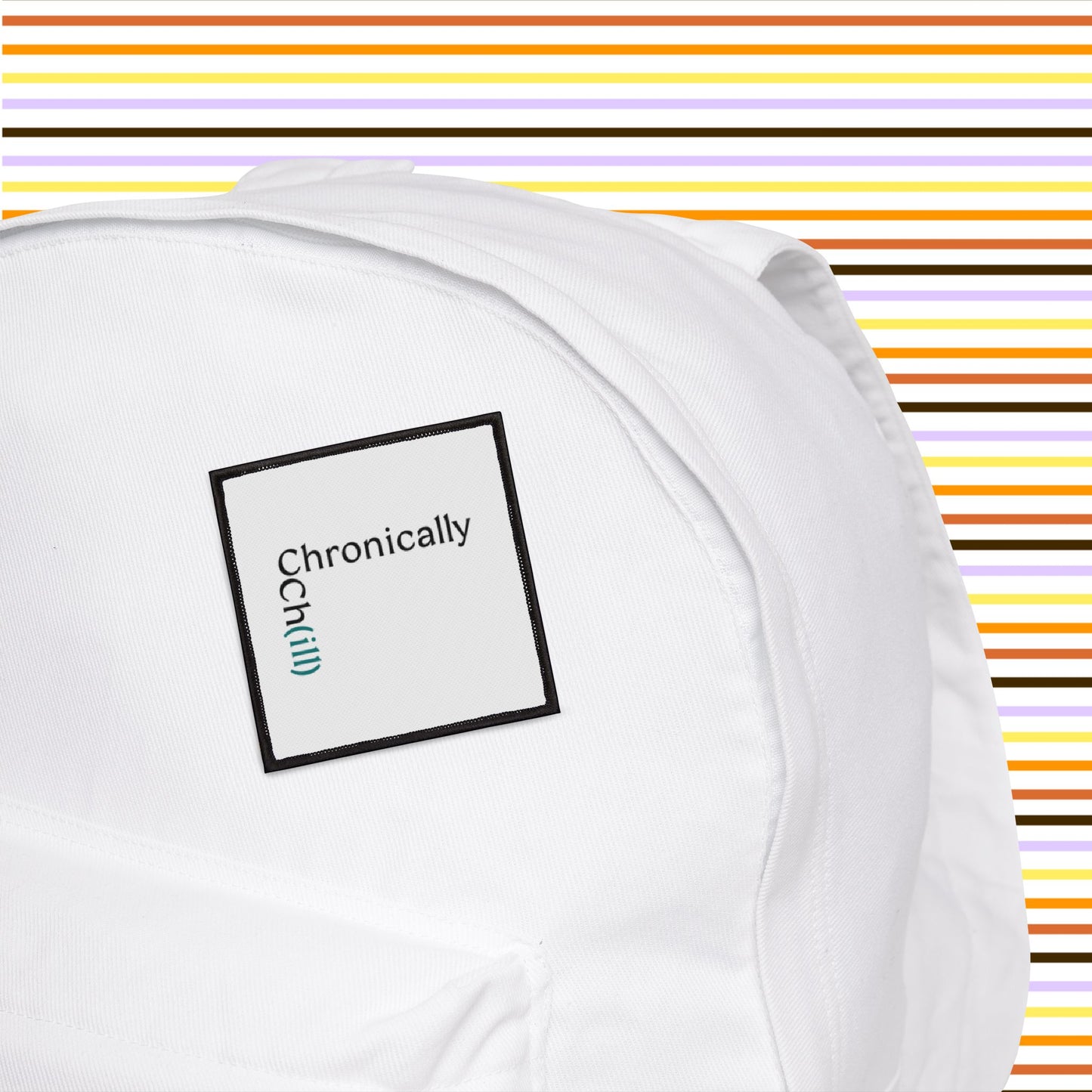 Chronically Ch(ill) - Iron-On Patch