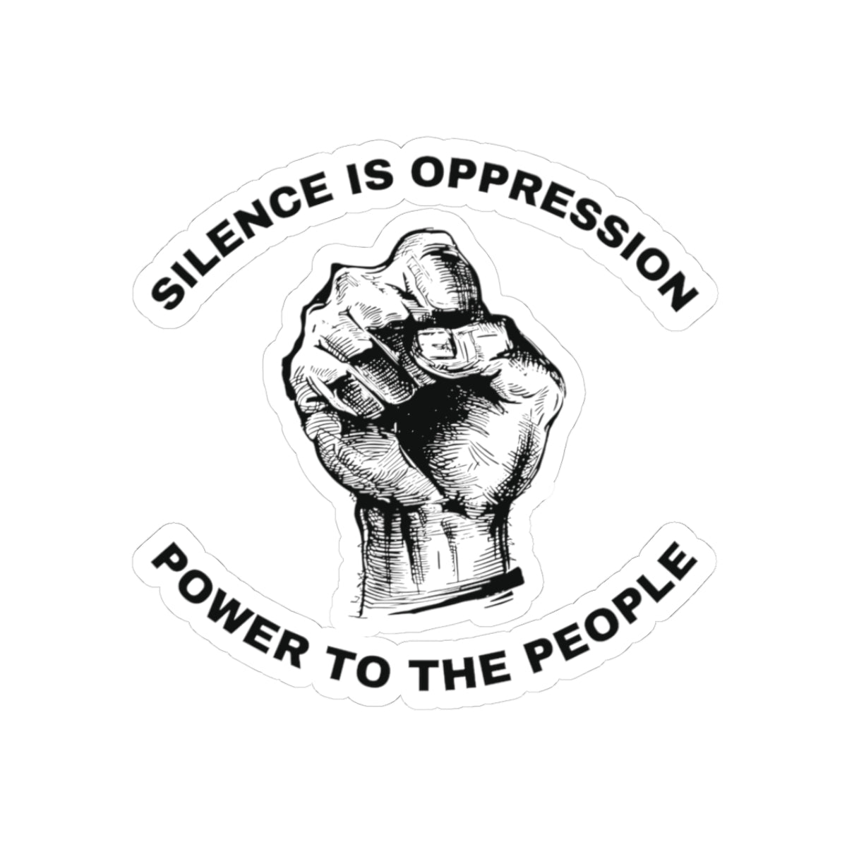 Power To The People - Stickers