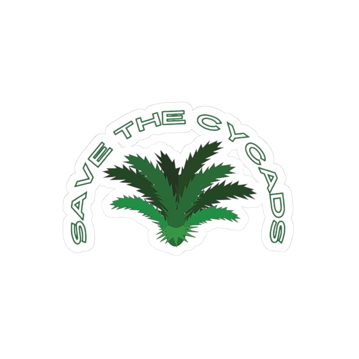 Save The Cycad 2.0 - Stickers