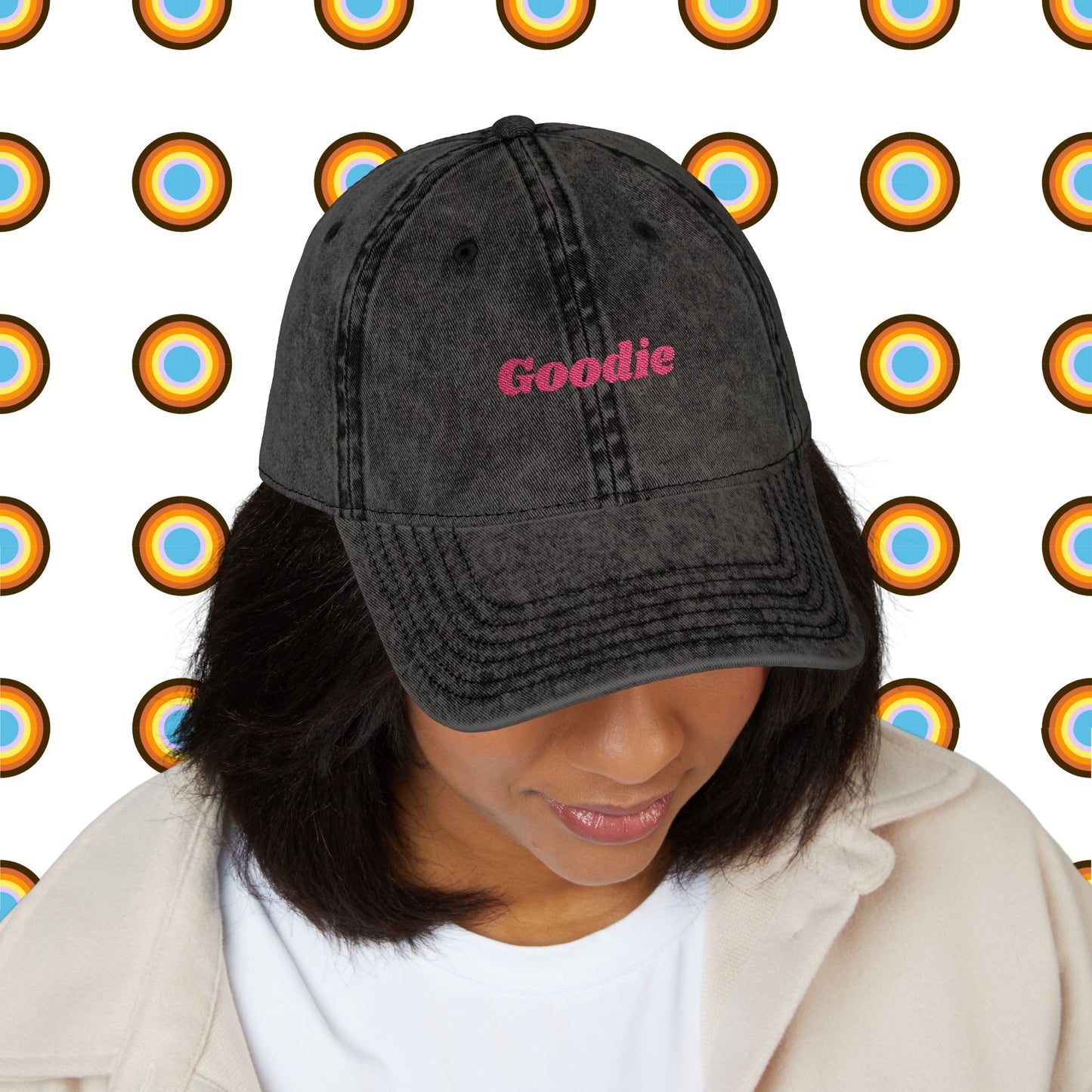 Embroidered "Goodie" Baseball  Cap