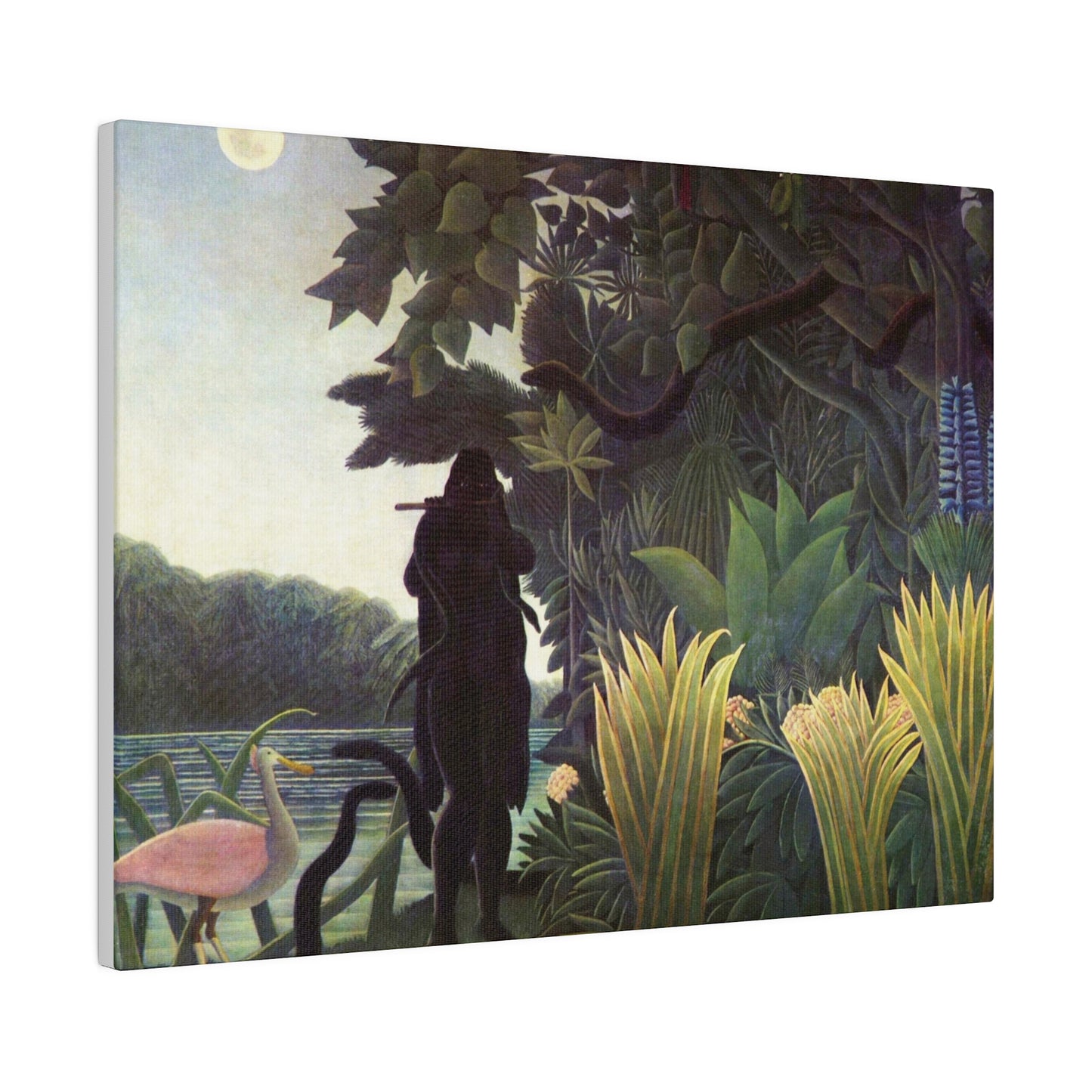 The Snake Charmer by Henri Rousseau (1907) Matte Canvas, Stretched, 0.75"