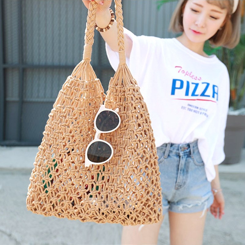 Mesh Woven Bag