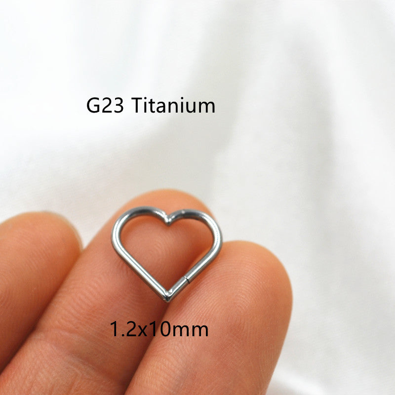 Whole Heart Shaped Segment Ring