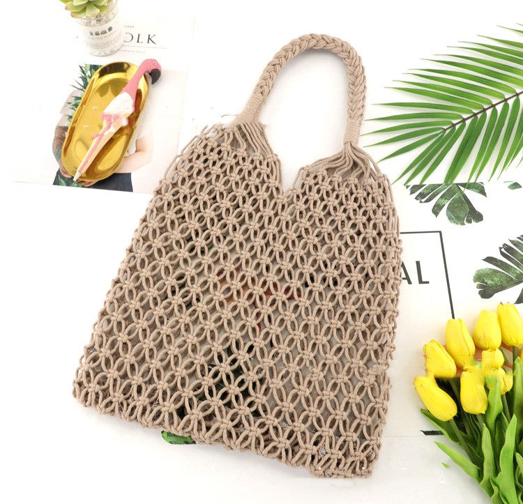 Mesh Woven Bag