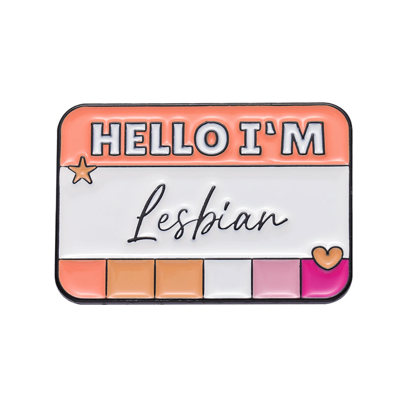 Queer and Here Pins