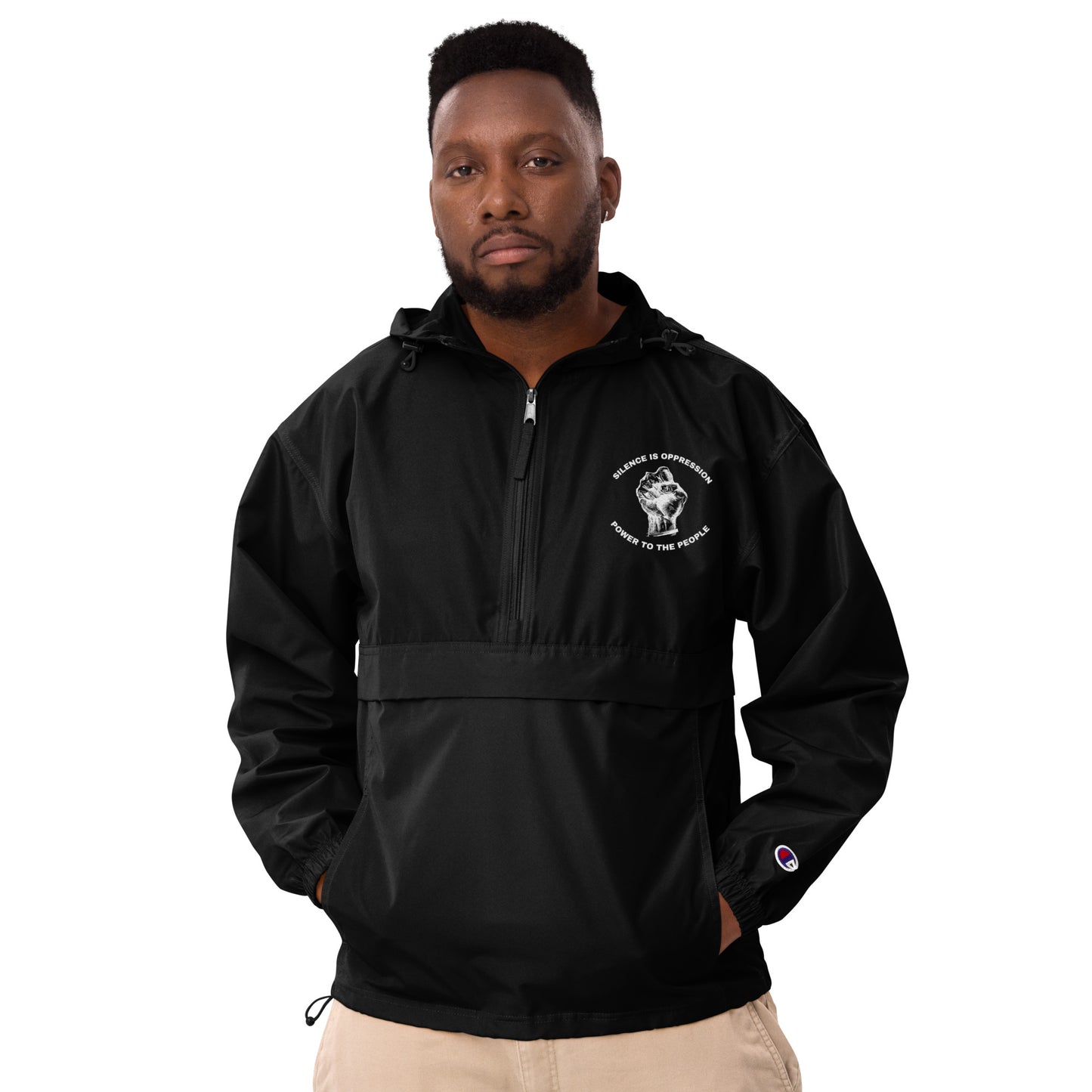 Silence Is Oppression Champion Packable Jacket