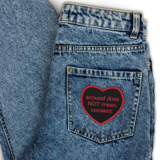 Lessons In Consent Embroidered Patches