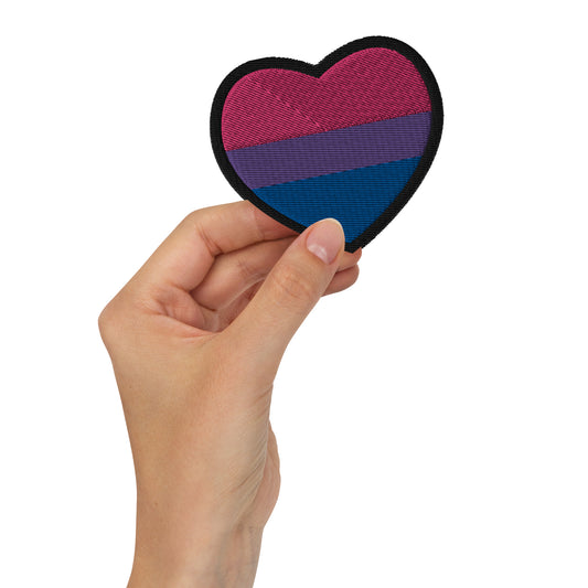 Bisexual Embroidered Patches