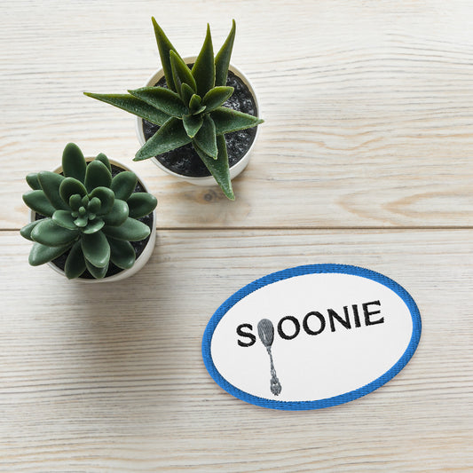 Spoonie Embroidered Patches