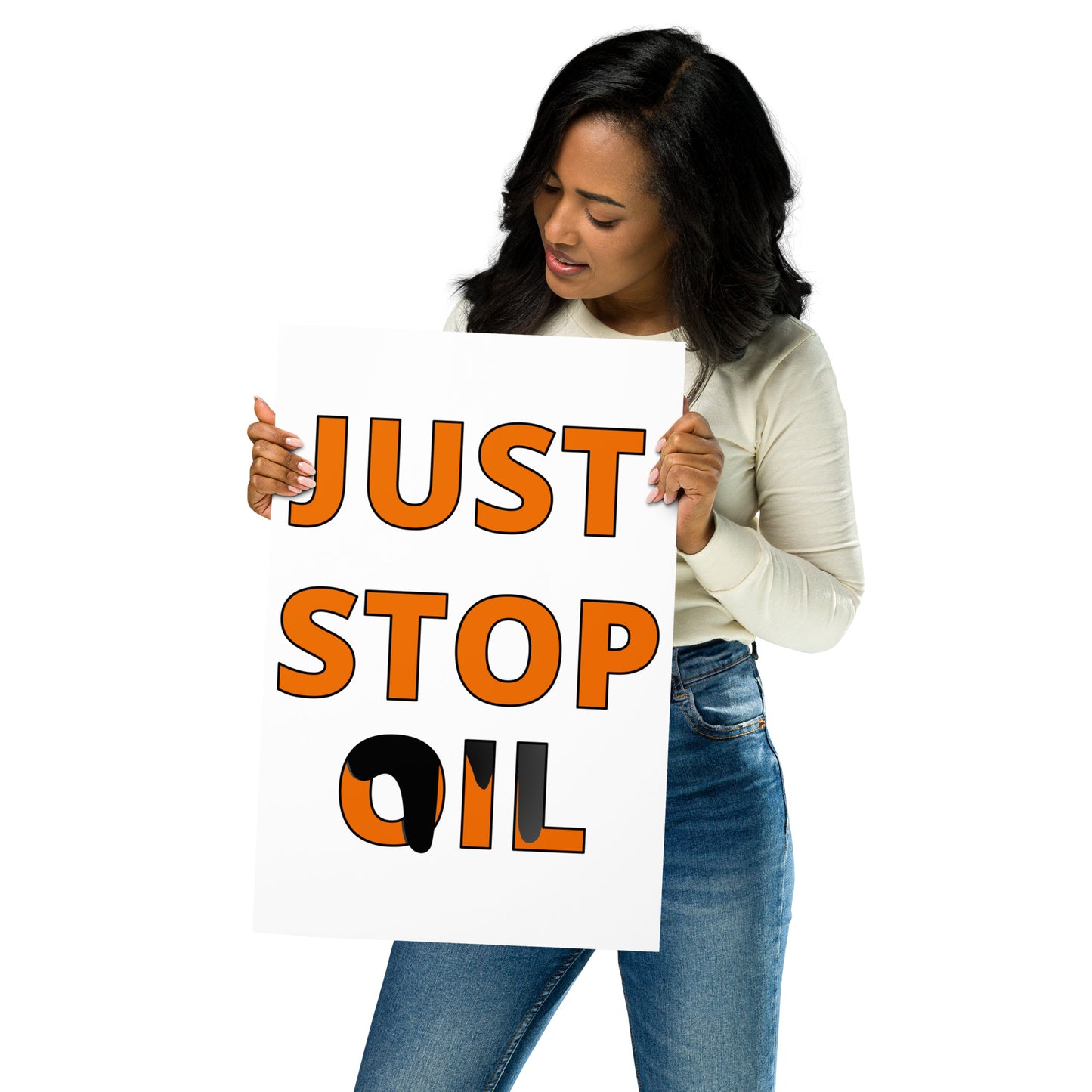 Stop OIL Poster