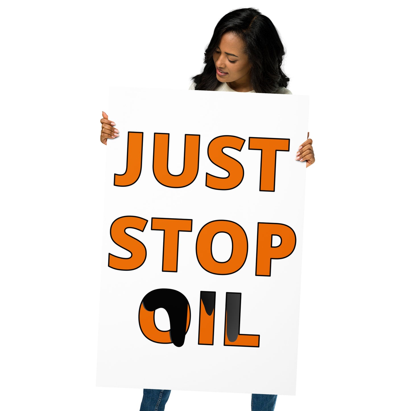 Stop OIL Poster