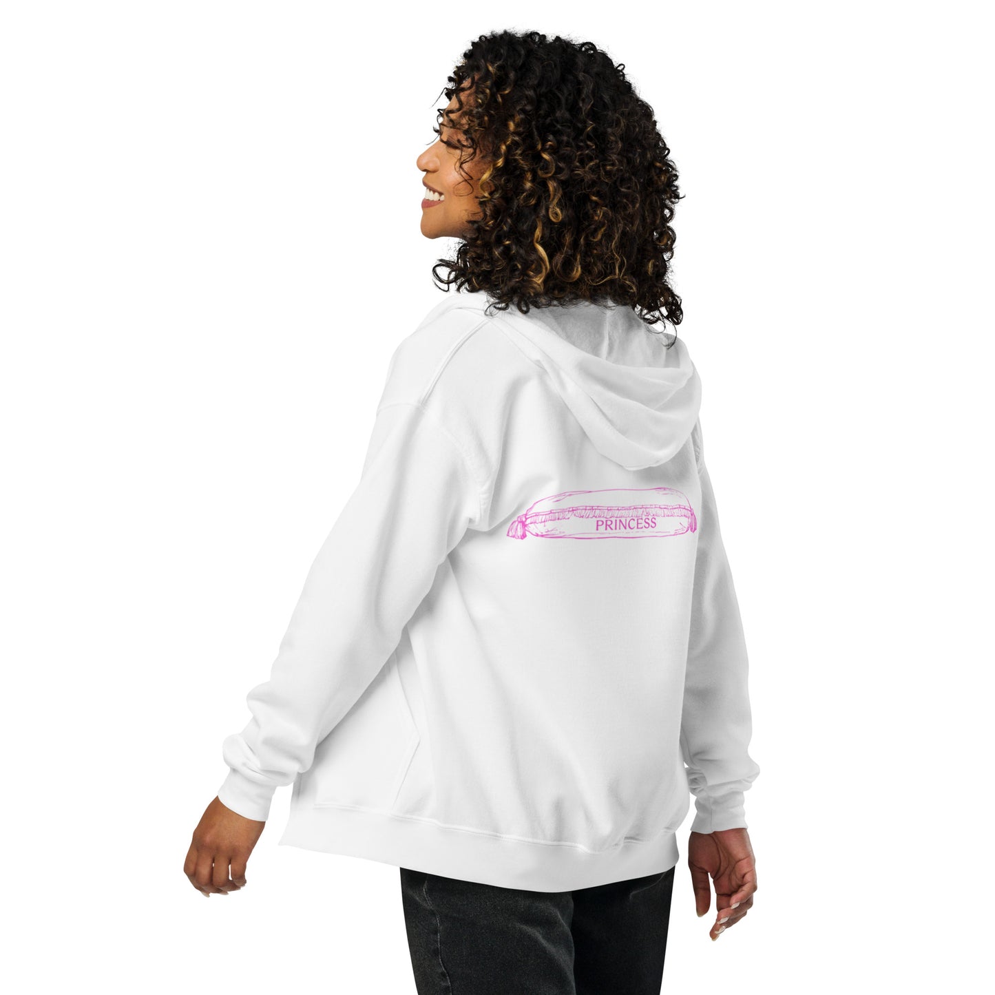 Pillow Princess Zip Hoodie